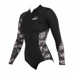 Shorty femme SOORUZ 1/1 Manches Longues Divine Black